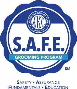AKC Safe Groomer Logo
